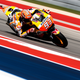 Repsol Honda Team rider Marc Marquez at Circuit of The Americas on Friday. Photo credit: Kurt Bradley